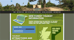 Desktop Screenshot of new-forest-tourist.co.uk